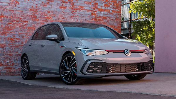 volkswagen golf gti front view