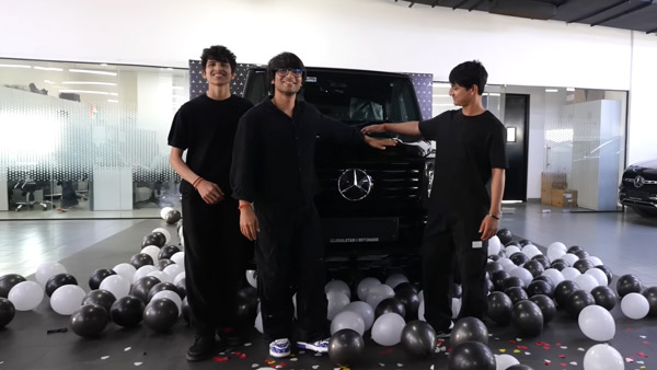 YouTuber Sourav Joshi Buys Mercedes G-Wagen Electric SUV Worth Rs 3 Crore
