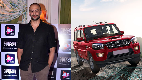 Actor Arunoday Singh Reveals His Favorite Car Mahindra Scorpio