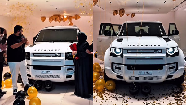 faisal malabars son-in-law gifted defender wife