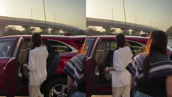 jacqueline fernandez spotted in jaguar f-pace jacqueline fernandez spotted in jaguar f-pace