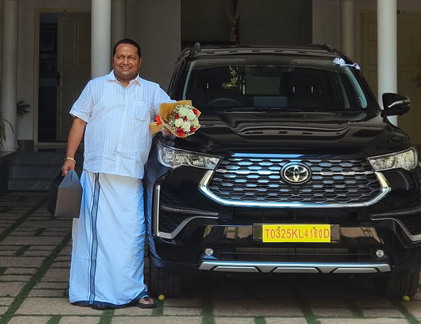 jobby george buys toyota innova hycross