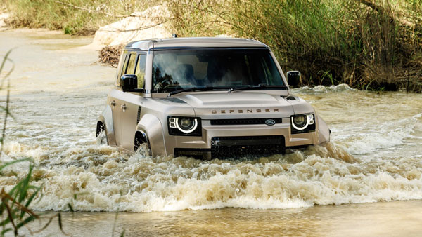 land rover defender octa water wading