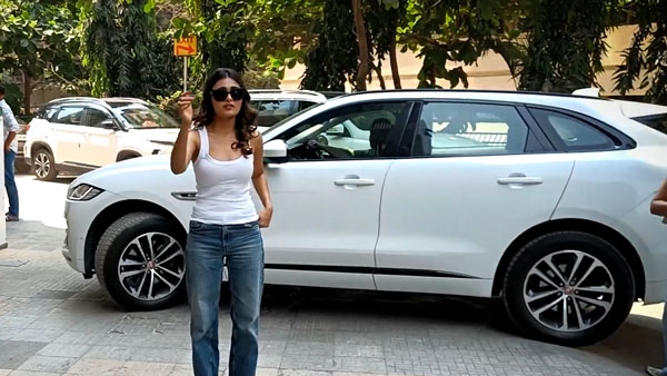 shalini pandey used jaguar f-pace