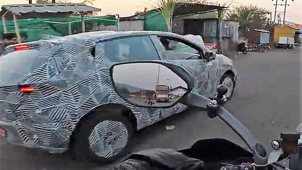 tata altroz spotted testing