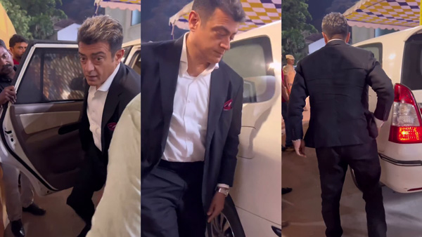 actor ajith spotted in toyota innova car