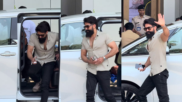 actor yash spotted in toyota vellfire actor yash spotted in toyota vellfire