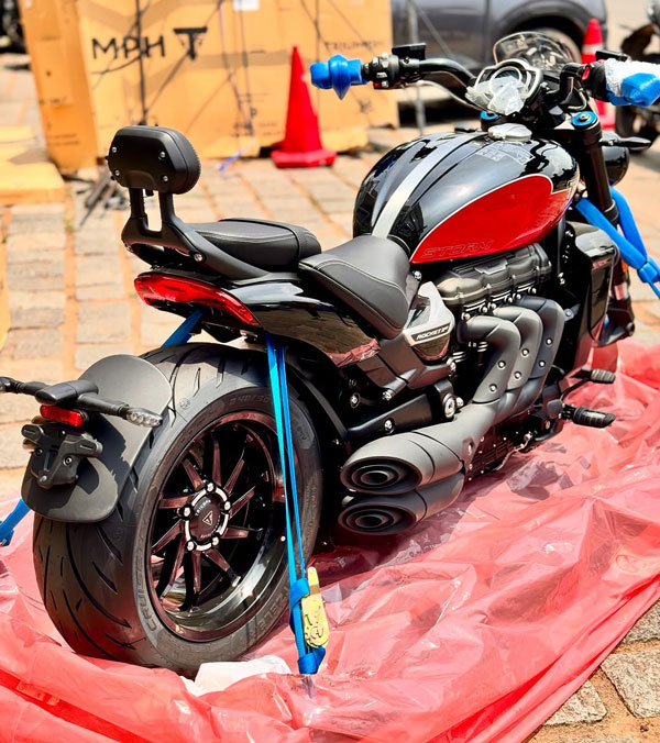 Youtuber Basheer Bashi Buys New Triumph Rocket 3 Storm GT Worth Rs 27 Lakhs