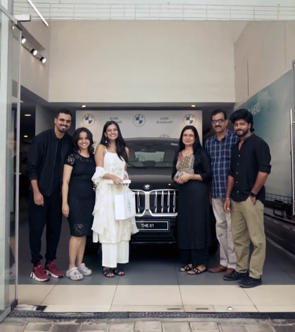 chaithania prakash buys bmw x1