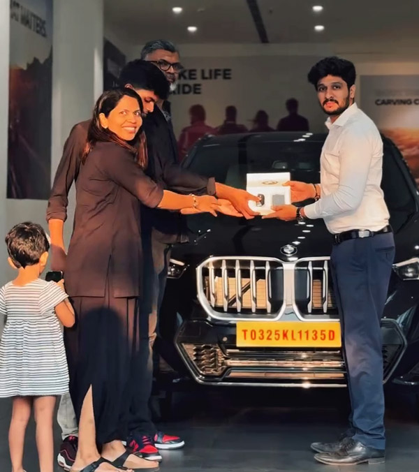keralas famous architect vivek buys bmw x1