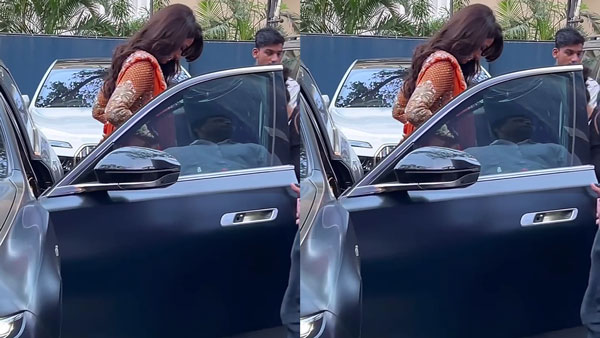 Bollywood Actress Disha Patani Spotted In BMW 7 Series Luxury Sedan Bollywood Actress Disha Patani Spotted In BMW 7 Series Luxury Sedan