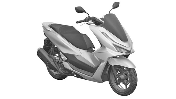 New Honda PCX 160 Maxi-Style Scooter Patented In India