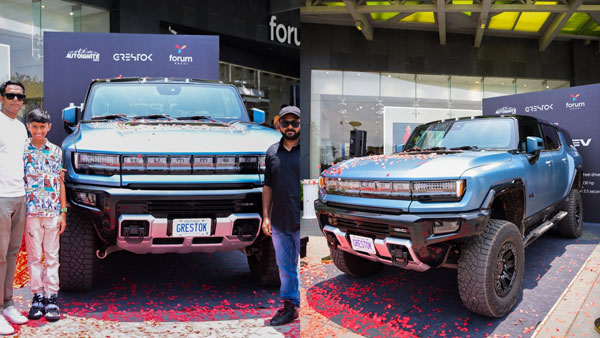 hummer ev imported from Canada to kerala