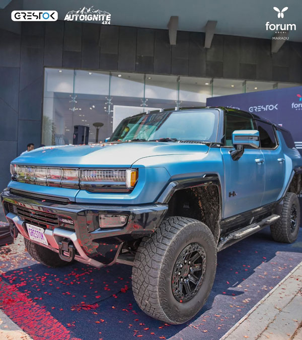 hummer ev imported from Canada to kerala