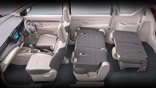 maruti ertiga seat