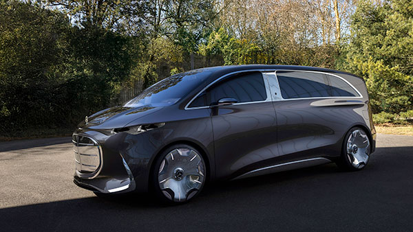 mercedes benz vision v concept front