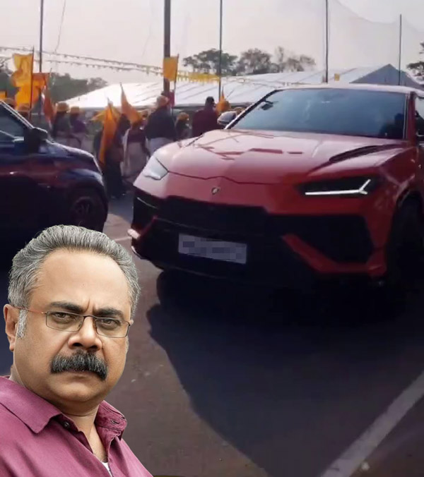 Thudarum Movie Villain Prakash Varma Spotted In Lamborghini Urus Luxury SUV