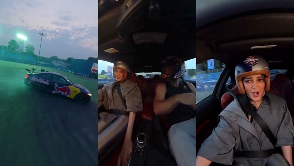 shruti haasan drifting video