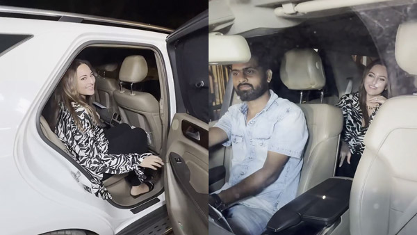 Bollywood Actress Sonakshi Sinha Spotted In Mercedes-Benz M-Class Luxury SUV