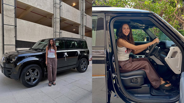sonam bajwa land rover defender