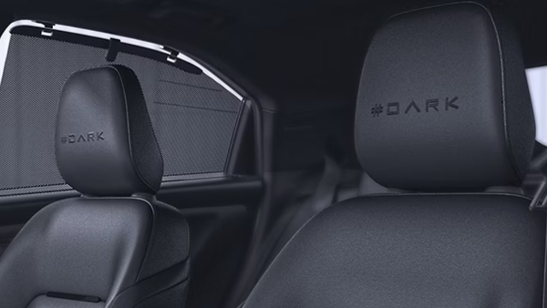 tata curvv dark edition seats
