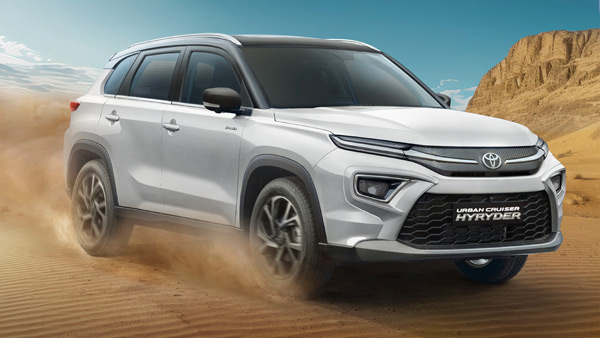 New Toyota Hyryder 7-Seater Hybrid SUV Spied In India