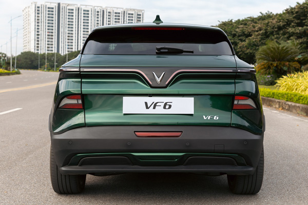 vinfast vf 6 rear