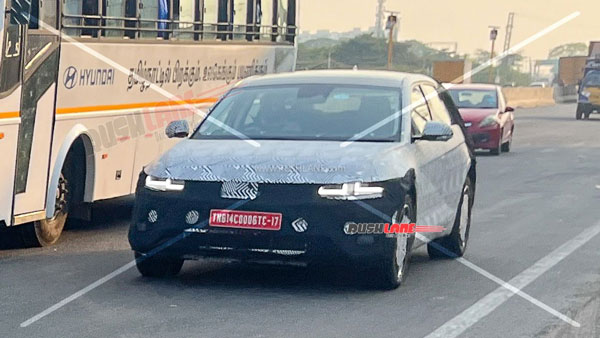 Hyundai ioniq 5 facelift spied