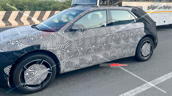 Hyundai ioniq 5 facelift spied