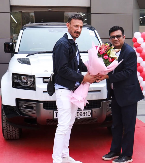 actor rahul dev buys land rover defender
