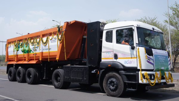 adani launched hydrogen powered truck