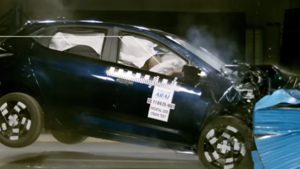 Tata Motors Released 2025 Altroz Facelift Crash Test Video