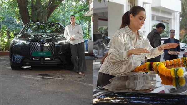 dia mirza buys bmw ix