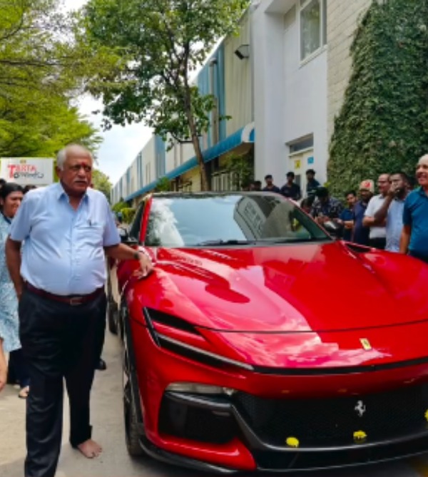 India s Oldest Ferrari Purosangue SUV Owner Takes Delivery