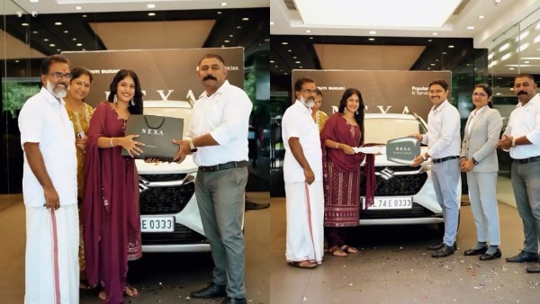 Social Media Influencer Kalyani Anil Buys New Maruti Fronx SUV Social Media Influencer Kalyani Anil Buys New Maruti Fronx SUV