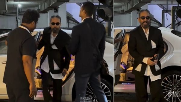 kamal haasan spotted in mercedes benz s-class