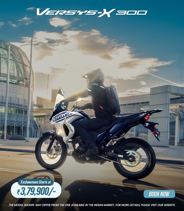 Kawasaki Versys-X 300 Launched In India Priced At Rs 3 79 Lakh Kawasaki Versys-X 300 Launched In India Priced At Rs 3 79 Lakh