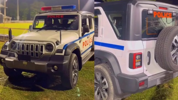 thar roxx added to Nagaland police force