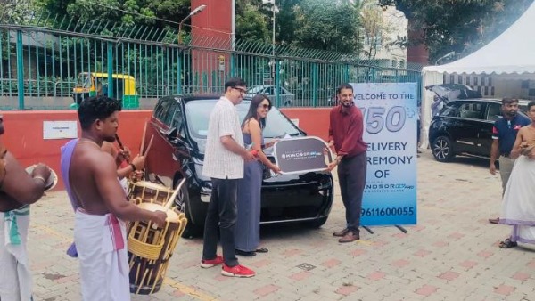 MG Windsor EV Pro Mega Delivery Sold 150 Units In Single Day