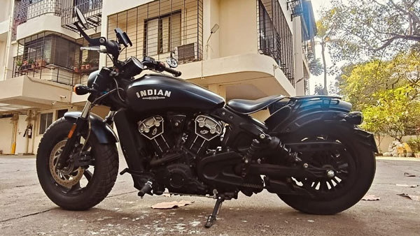 Bollywood Actor Rohit Roy Selling His Indian Scout Bobber Luxury Bike