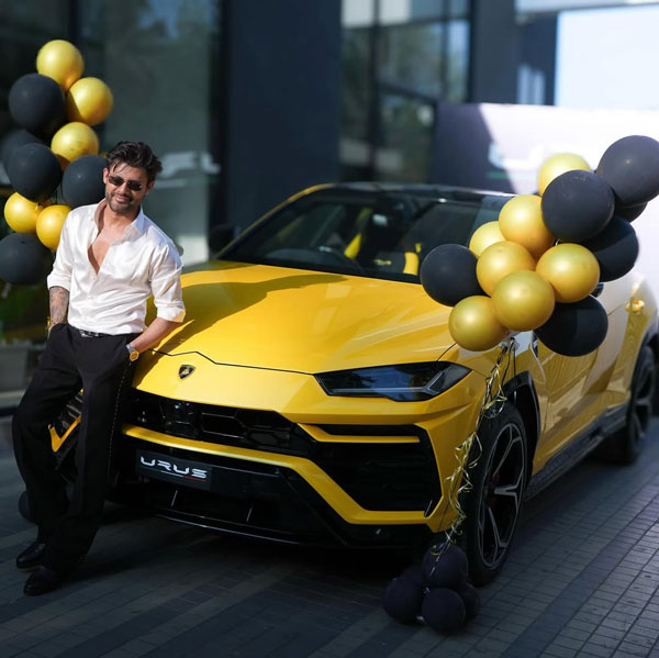 singer stebin ben lamborghini urus