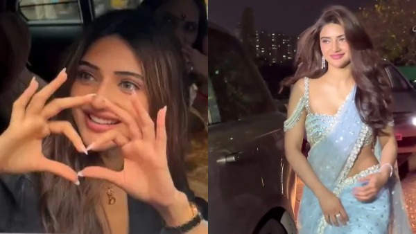 sreeleela spotted in s class sedan sreeleela spotted in s class sedan