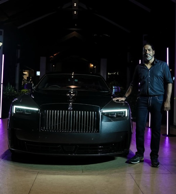Venu Gopalakrishnan Buys India s First Rolls-Royce Ghost Series II Black Badge Worth 13 Crore
