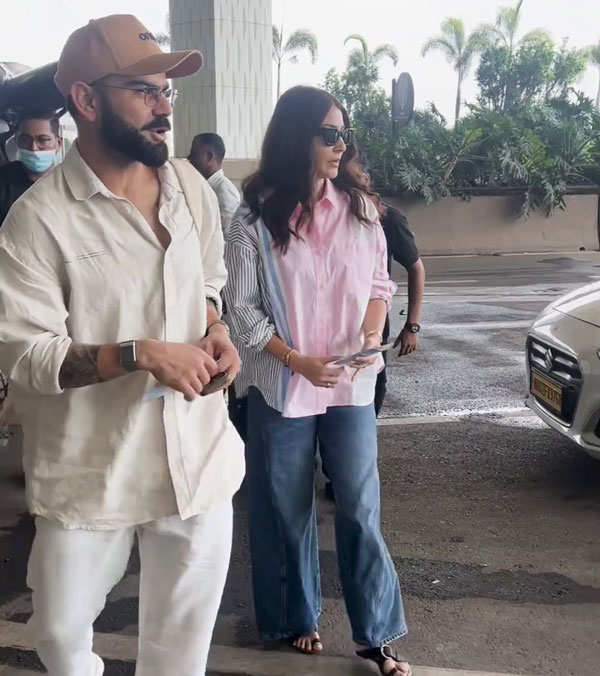 Virat Kohli Spotted In Mercedes-Maybach GLS 600 SUV With Anushka Sharma