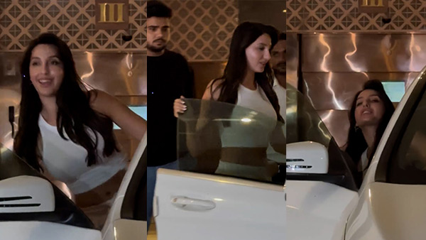 nora fatehi spotted in cla 200