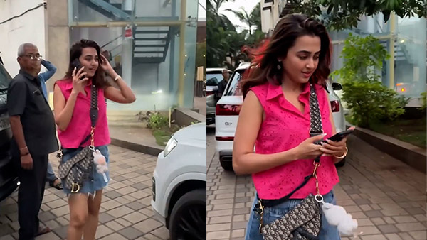 Tejasswi Prakash spotted in audi q7 Tejasswi Prakash spotted in audi q7
