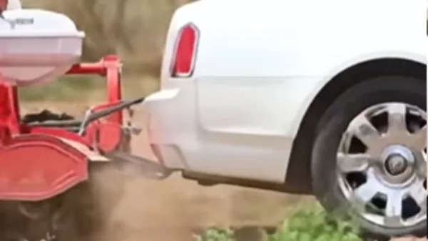 rolls Royce use to plough field