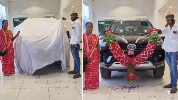 bhagyashree hotel owner gifted fortuner to wife
