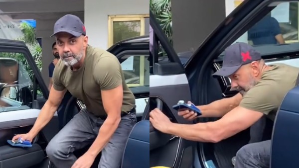 Jana Nayagan Villan Bobby Deol Spotted In Range Rover Sport SV Luxury SUV Jana Nayagan Villan Bobby Deol Spotted In Range Rover Sport SV Luxury SUV