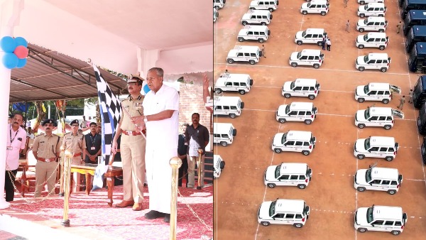 kerala police got new vehicles